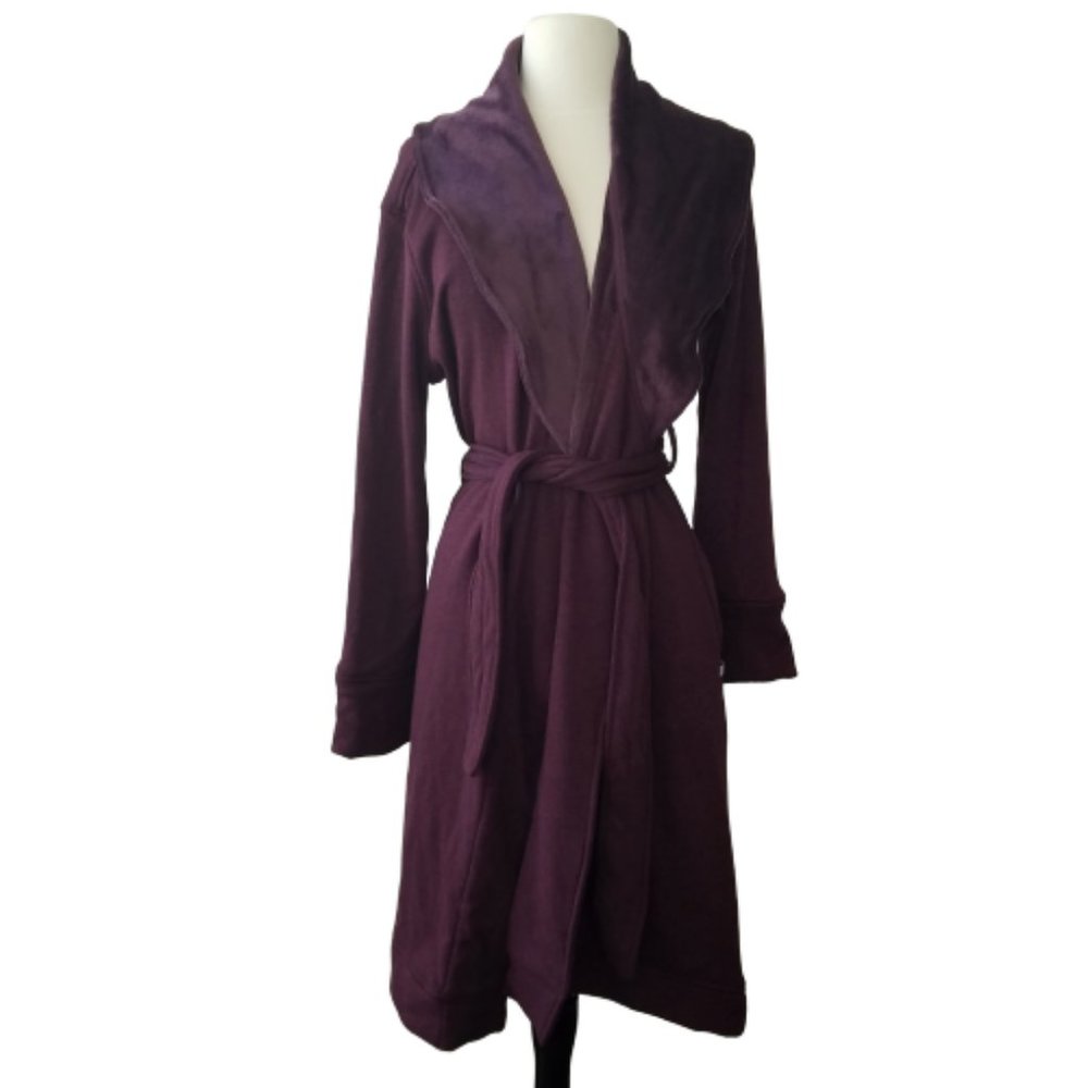 NWT UGG Duffield Purple Robe Size M